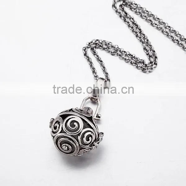 OEM Gold Ball Locket Necklace photo-5