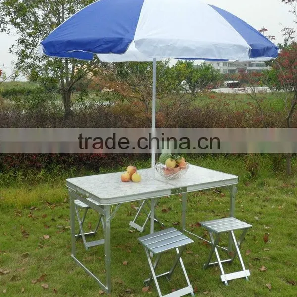 4 Seat Aluminium Outdoor Furnitue Leisure Picnic Table Camping Table Quality Choice photo-3