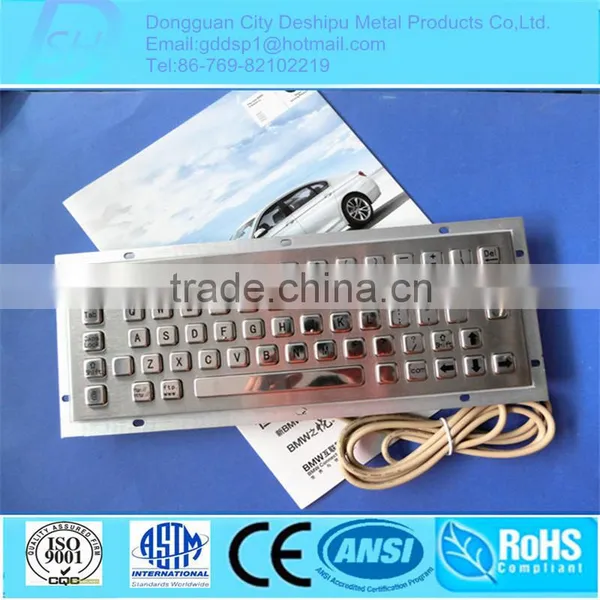 High Quality Specialized Customized Industrial USB/ Kiosk Metal Keyboard photo-2