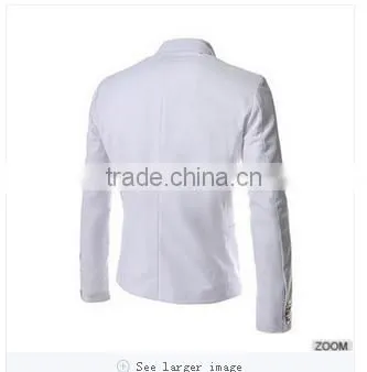 Men's New White Coat photo-3