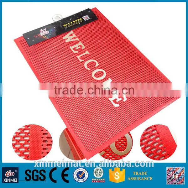 Manufacturer Price Welcome Foot PVC Carpet for Home Use