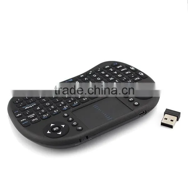 TOPLEO Mini Qwerty Keyboard I8 I8 2.4Ghz Wireless Mini Keyboard for Android TV Box photo-2