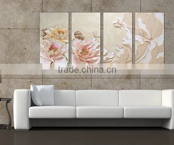 2015 Newest Beautiful Insulated Interior Garden Scenery Oil Painting