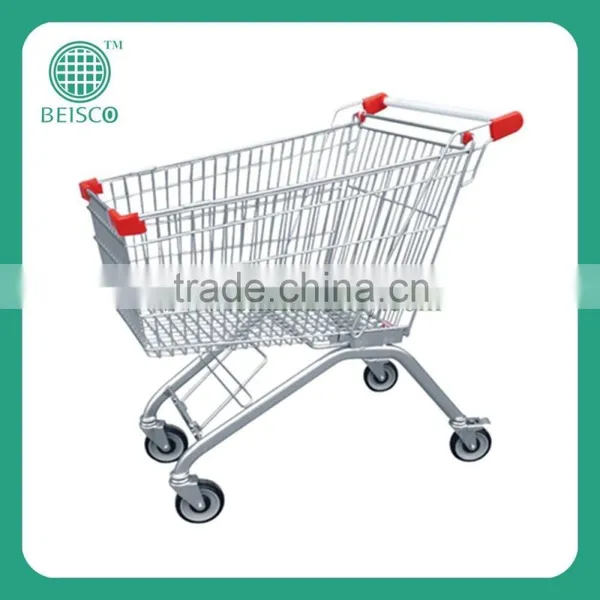 Wheeled Market Trolley for Supermarket /shopping Mall/ Retail Store photo-4