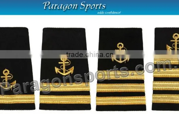 Pilot Epaulettes Captain Epaulettes One Two Three Four Gold Bars With Anchor