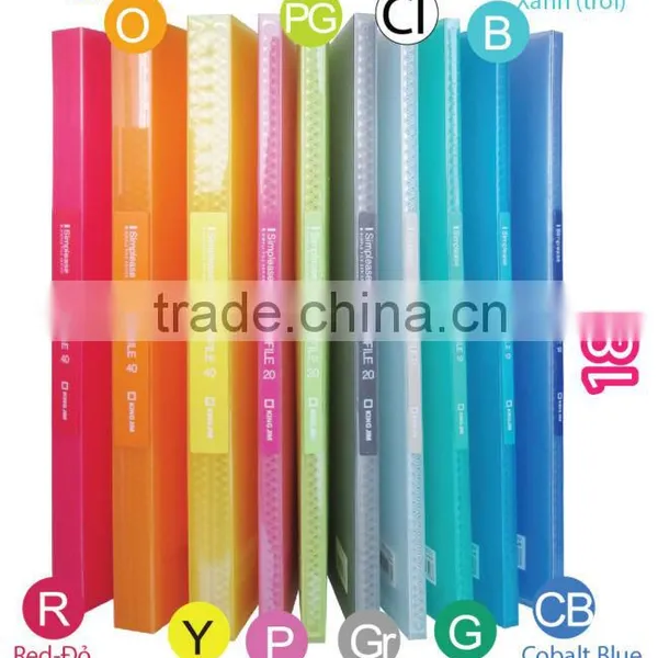 Clear Book 186-40GSV - Transparent Clear File With 40 Pockets photo-4