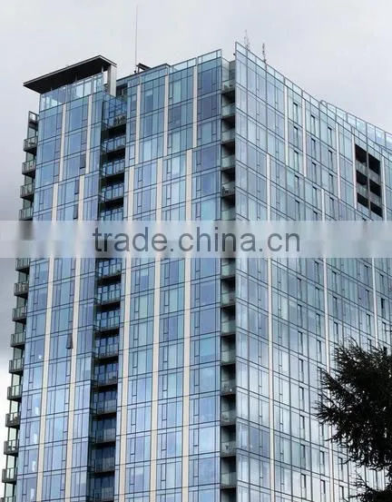 glass curtain wall engineering design