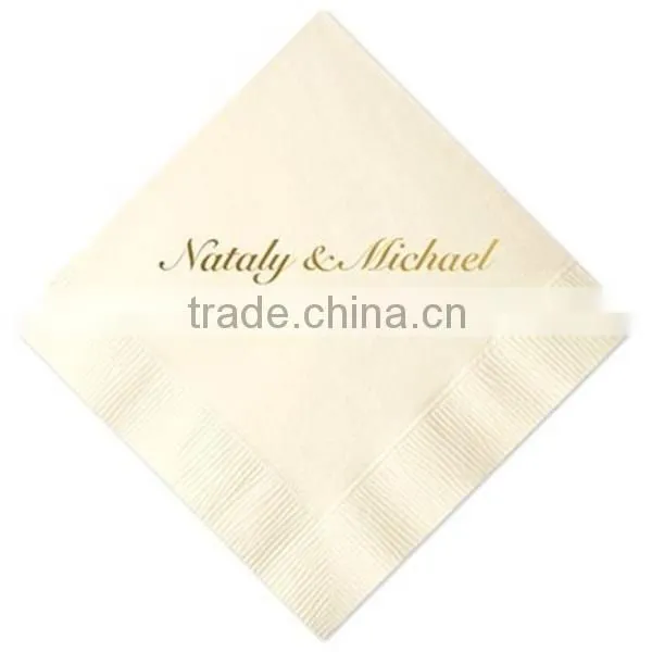 Personalized Wedding Cocktail Napkins, Set of 100 photo-2