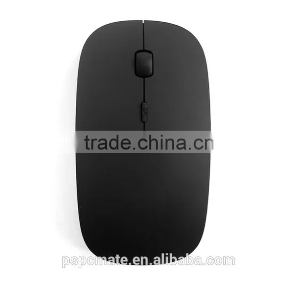 Factory Flat Design Black Computer 2.4G Optical Wireless Webkey Mouse photo-2