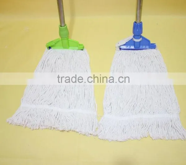 Looped Ends Cotton Blended Floor Cleaning Mop photo-4