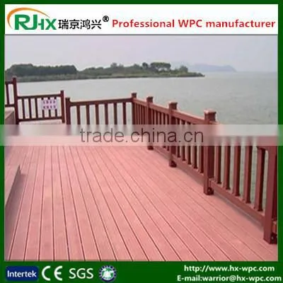 China Compoiste Plastic Wooden Decking for Anti-slip Composite Deck Flooring photo-2