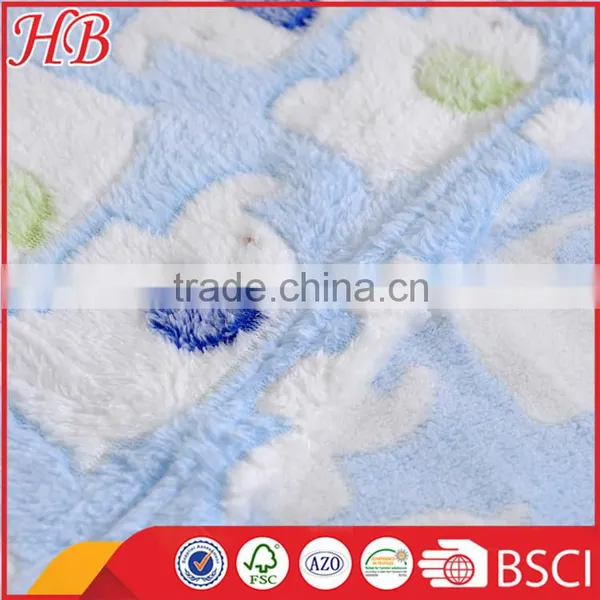 New Style Vip Coral Fleece Baby Blanket With Jacquard photo-5