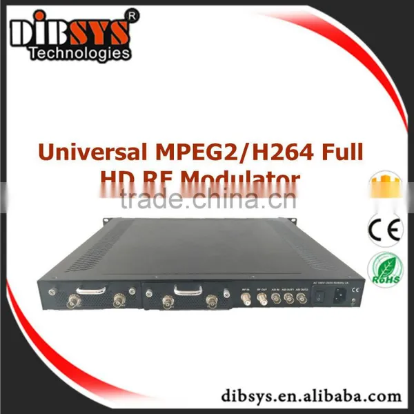 Low Delay 4 Hdmi Isdb-t Modulator Hdmi to Atsc Modulator With IPTV Streaming Encoder IP and ASI Out photo-1