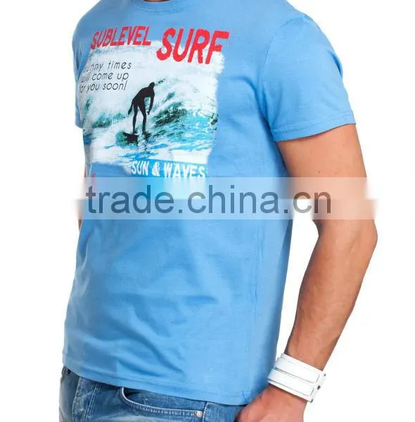 Cotton T-shirt With Print Professional Bangladesh Factory photo-4