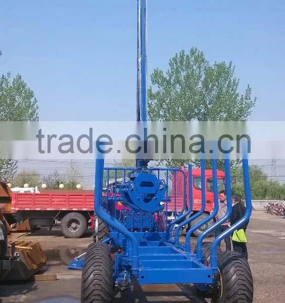 ZM Series Log Trailer Crane ZM8006,8 TonTimber Trailer With Crane,Tractor Mounted Model((1 Ton,3 Ton,5 Ton,8 Ton,10ton,12 Ton) ) photo-5