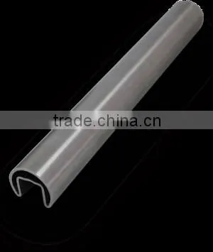 Glass Railing Round U-profile Stainless Steel Handrail Fittings photo-2