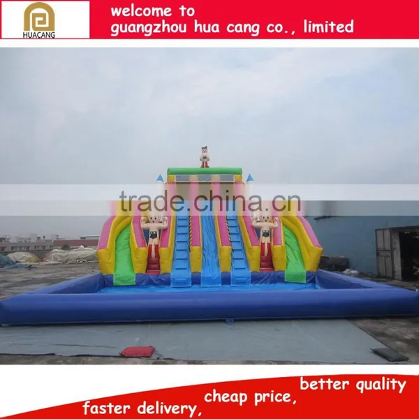 Factory Manufacturer Durable Giant Outdoor Inflatable Slide Water Slide photo-6
