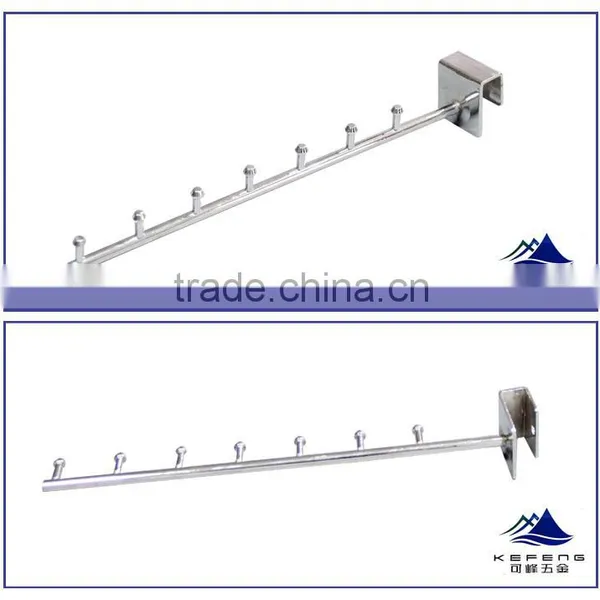 12'' 7 Pins Clip on Square Tube Clothes Brackets KF-D063 photo-5