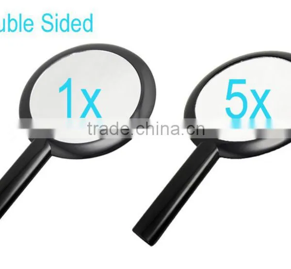 10x Handheld Makeup Mirror, Tabletop Hand Makeup Mirror,Black Makeup Hand Mirror photo-2