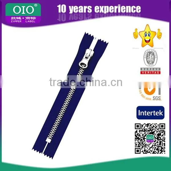 OIO Wholesale No3 Close-end Rose Gold Metal Zipper For Garment photo-4