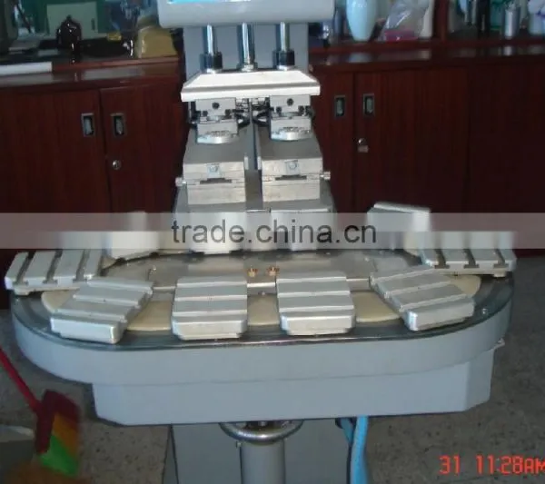 2-Colors Conveor Belt Sealed Cup Tampografia Printer LC-SPM2-200/10T photo-4
