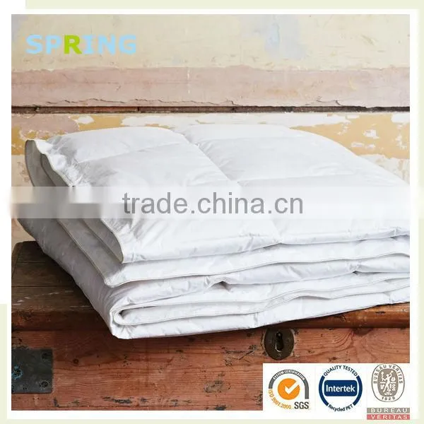 New Full/ Queen Serta Light Down Comforter 233 Thread Count White Down Fill