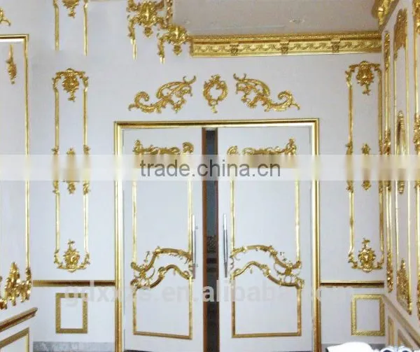 Plain Cornice Moulding Classic Decorative PU Carved Foam Cornice Moulding Factory Cost PU Foam Carved Carving Cornices Mouldings photo-3