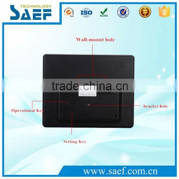 10.4 Inch LCD Screen Digital Photo Frame 1024*768 Lcd Advertising Display Support Video/picture/e-book Frame photo-2