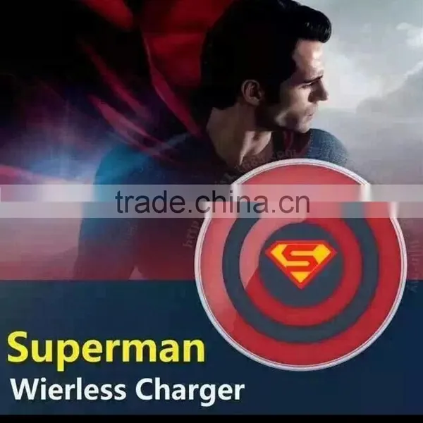2015 New Products Hot Selling Avengers Edition Universal Wireless Charging Pad for Samsung Galaxy S6 S6 Edge Iphone 6 6+ photo-4