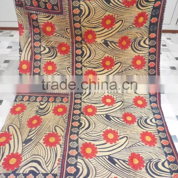 Ethnic Throw Sari Kantha Quilt Wholesale /vintage Kantha Quilts
