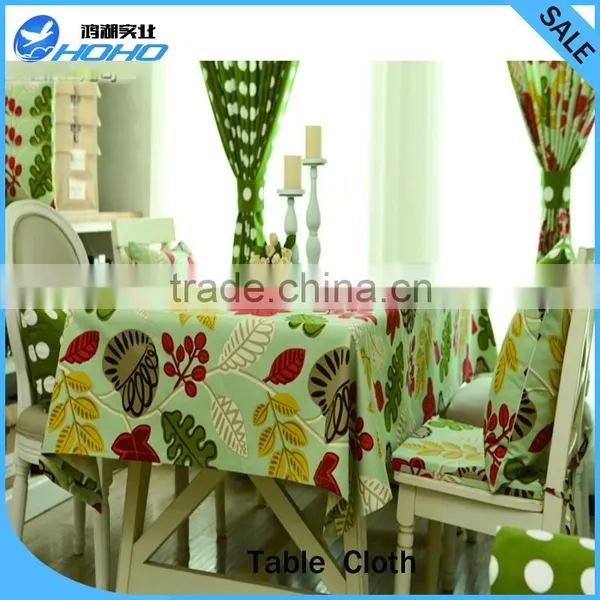 Beautiful Popular PVC Printed Table Cloth With Non Woven Backing photo-2