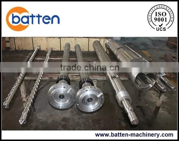 Bimetallic Plastic Extruder Screw and Barrel for Single Screw Machine photo-2