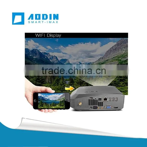 Both OEM and ODM Available 4Kx4K Smart Projector RK3288 20Core: 4 Core CUP + 16 Core GPU, ARM Cortex-A17 CPU With up to 1.8GHz photo-3