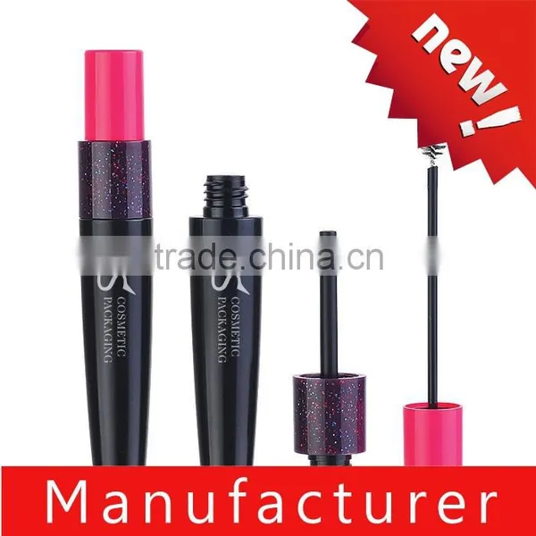 Custom Unique Fibre Mascara Container With Brush