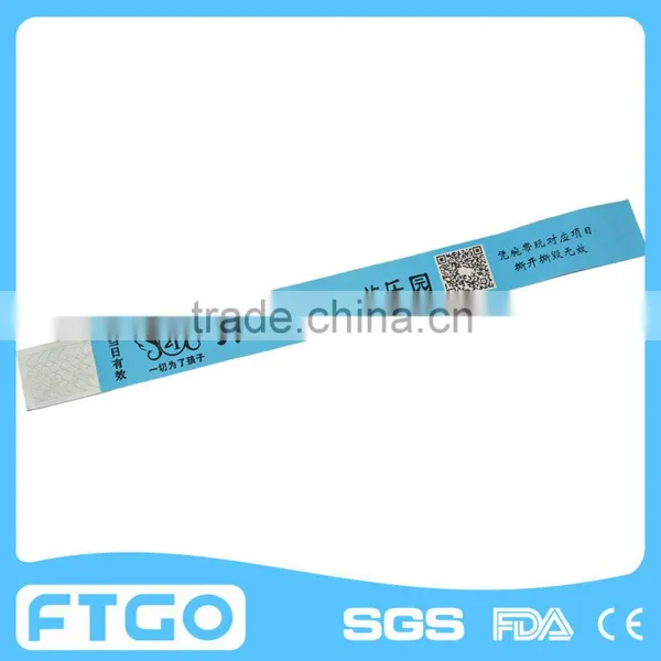 Easy to Put on and Take off Tyveck Paper Wristbands photo-5