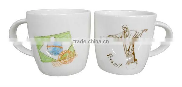 2013 ceramic mug with handle