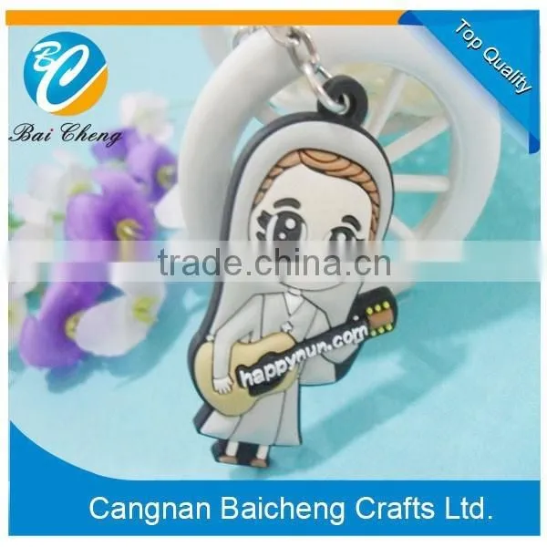 Custom Rubber Keychain in Minion for Gift in WENZHOU BAICHENG photo-6