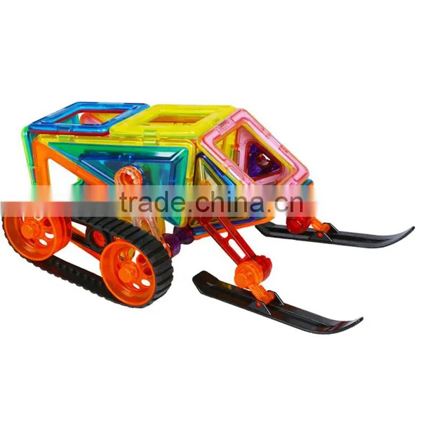 Intelligent Connecting Building Block Plastic Kids Magnetic Blocks photo-2