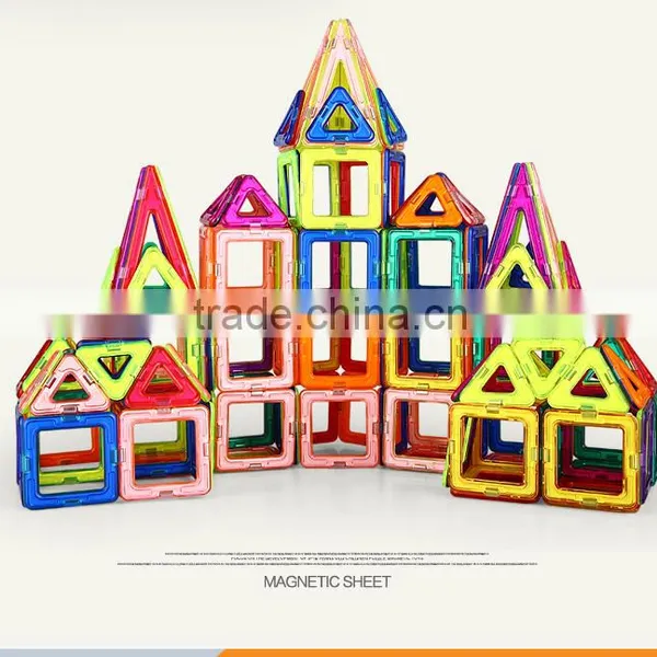 hot selling 3d building block set magnet toy magnetic toy