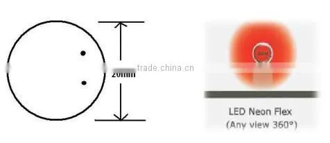 Factory Direct Export Circular Neon Flex 12v photo-2