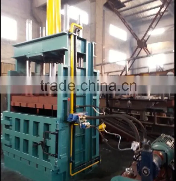 Vertical Clothing Baler/press Vertical Clothes/used Clothes Press Machine photo-3