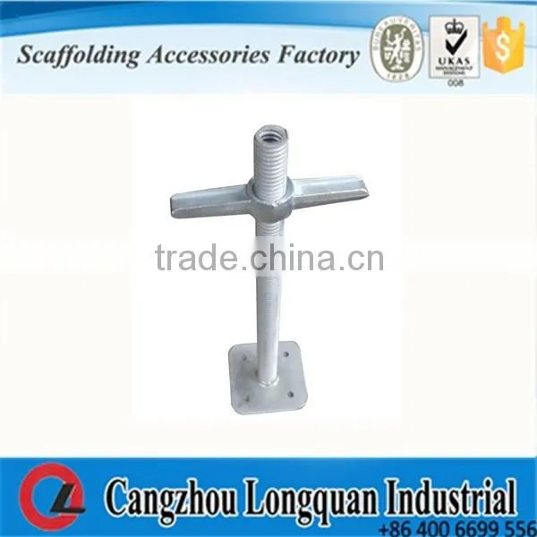 welded pipe base jack and u head jack