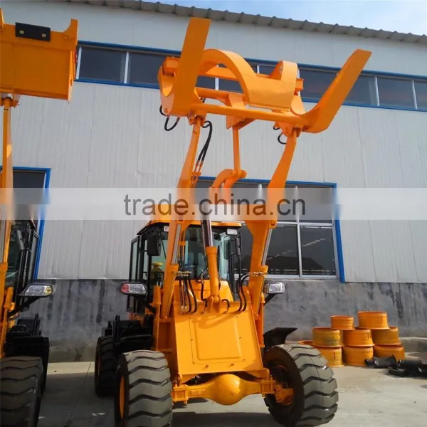 Forest Log Loader Trailer With Grapple for Sale photo-4