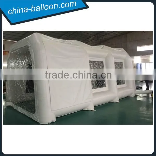 Super Quality White Color Inflatable Paint Booth / Inflatable Car Garage Tent photo-2