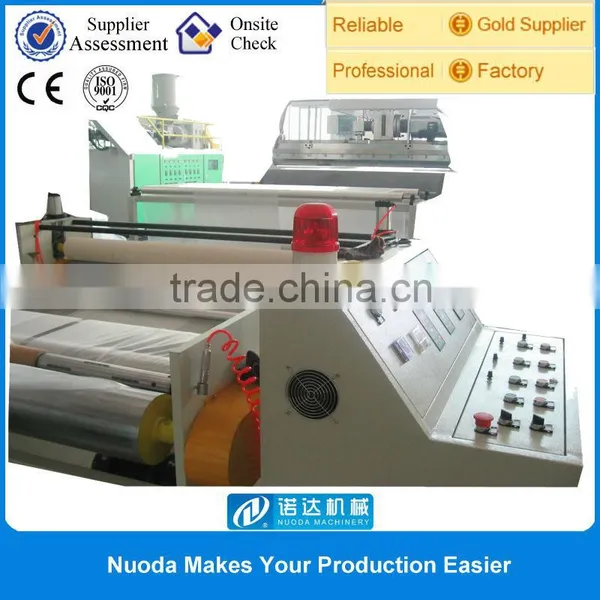 High Output Plastic Membrane Extruding With Corona Treatment photo-4
