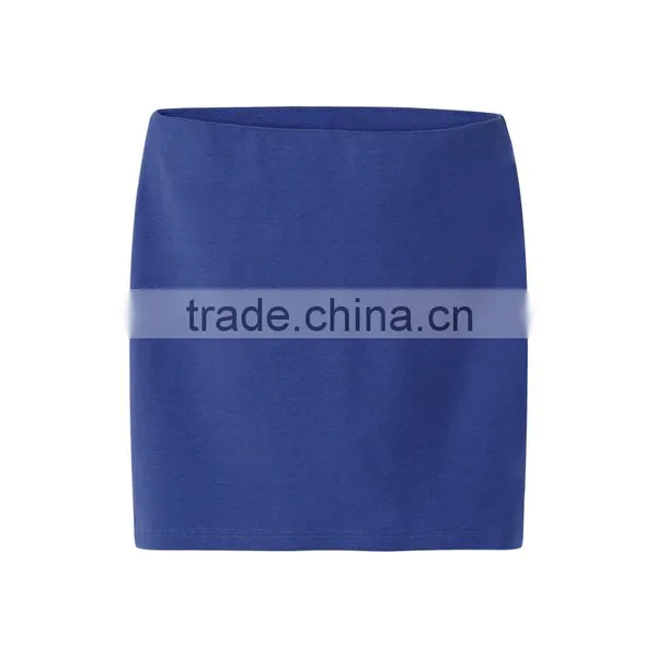 2016 Elegant and Simple Pure Color High Elastic Ladies Skirts photo-4