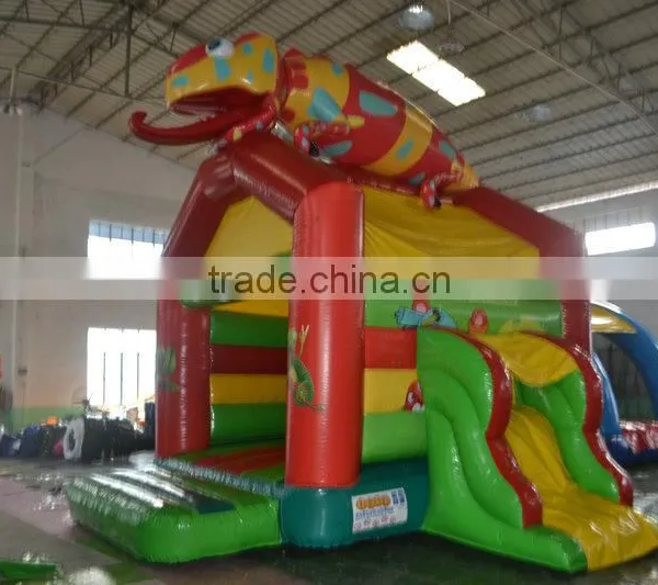 SUNJOY High Quality Inflatable Mini Combo Jumper Inflatable Bounce House With Slide photo-2