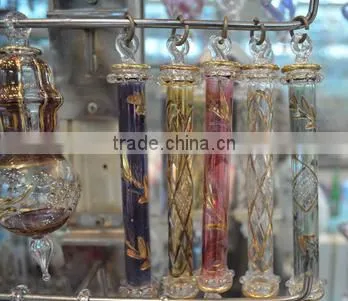 High Quality Egyptian Hand Blown Christmas Ornaments With 14k Gold