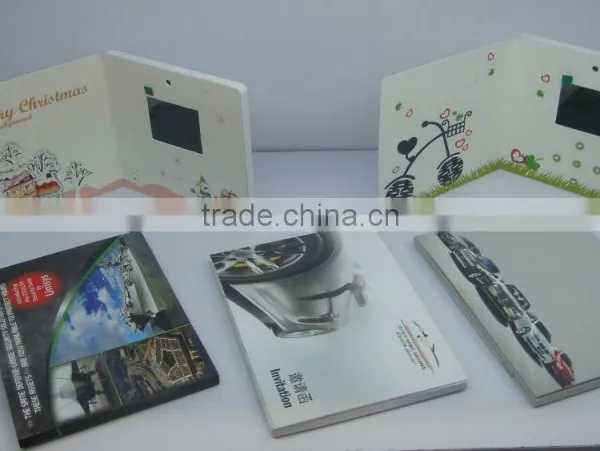 Video Greeting Card Lcd 4.3 Inch With Lcd Video Brochure Card