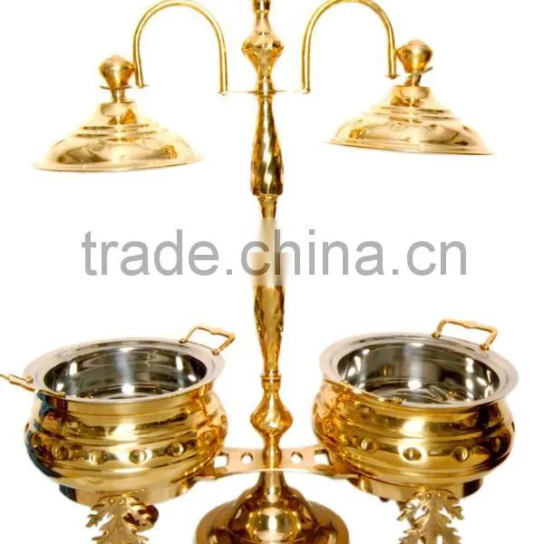 Wholesale Stainless Steel 2 Tiers Chaffing Dish Buffet Food Warmer photo-4